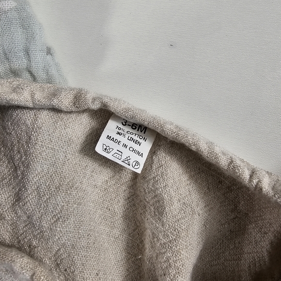 RABBIT BEAR “ORGANIC”- SET OF 5 2TOPS &  2 Bloomers  1 One Piece 0-6 Months #P - Picture 6 of 7